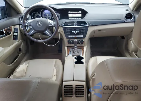 2013 Mercedes-Benz C 250 from USA, damaged, VIN WDDGF4HB0DR262747